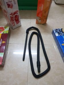 Dây hút shisha bằng nhựa đầu nhôm dài 150-170 cm-Thời Trang Shisha LCFS