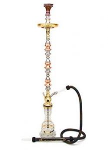 Bình shisha khalil Mamoon Tall Trimetal