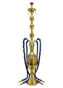 Mẫu thiết kế bình shisha vip Sultan với 4 vòi