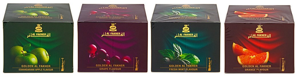 Thuốc shisha tobacco Golden Al Fakher