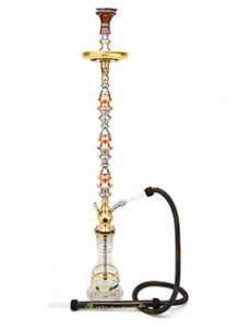 Bình shisha khalil Mamoon Tall Trimetal